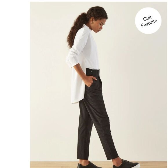 ADAY cult favorite white Something Borrowed Shirt size L excellent condition. - Picture 9 of 11